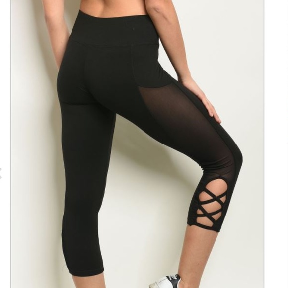 Pants - SALE LAST ONE!! Black Athleisure Leggings
